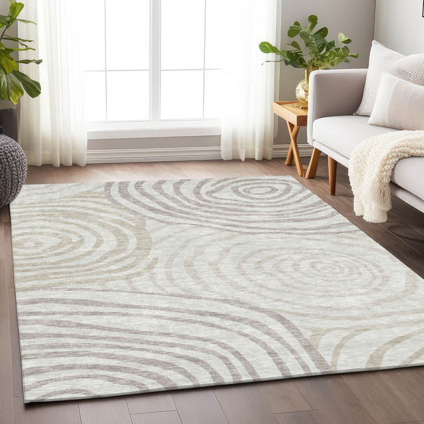Addison Mayfield AMF765 Ivory Rug