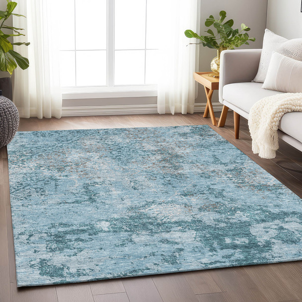 Addison Mayfield AMF769 Teal Rug
