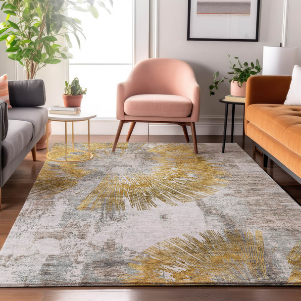 Addison Mayfield AMF773 Gold Rug