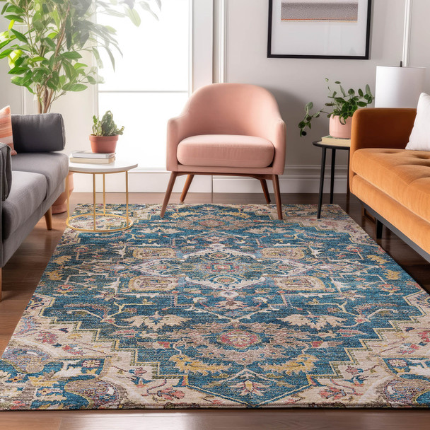 Addison Mayfield AMF774 Blue Rug