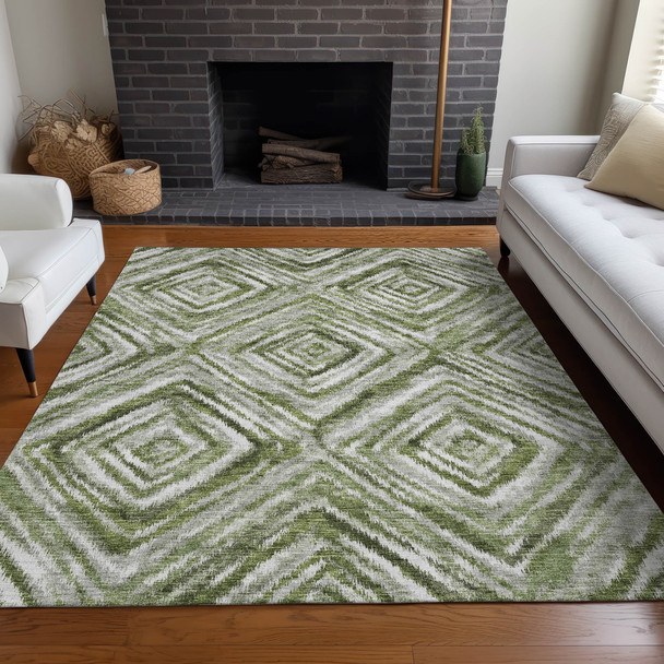Addison Mayfield AMF781 Aloe Rug