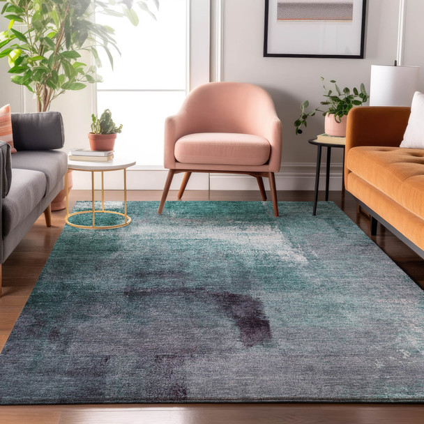 Addison Mayfield AMF787 Teal Rug