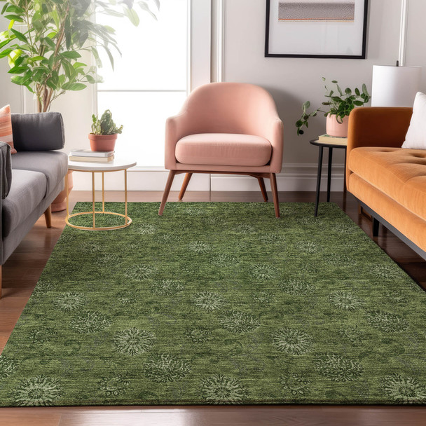 Addison Mayfield AMF788 Olive Rug
