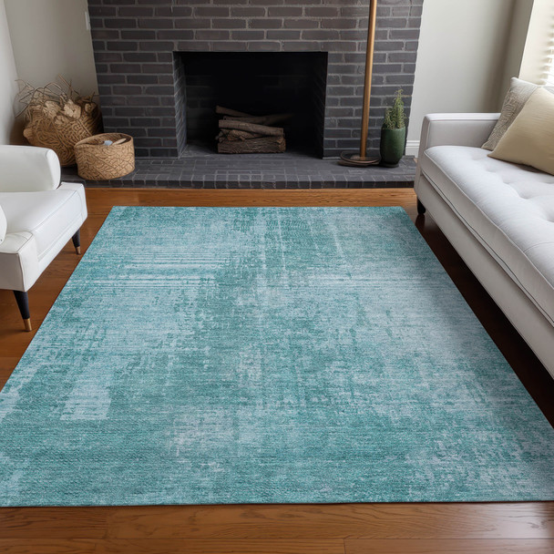 Addison Mayfield AMF796 Aqua Rug