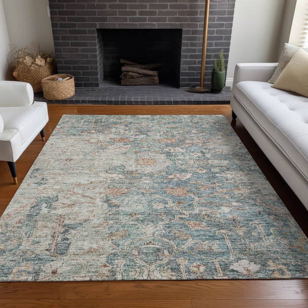 Addison Mayfield AMF801 Green Rug