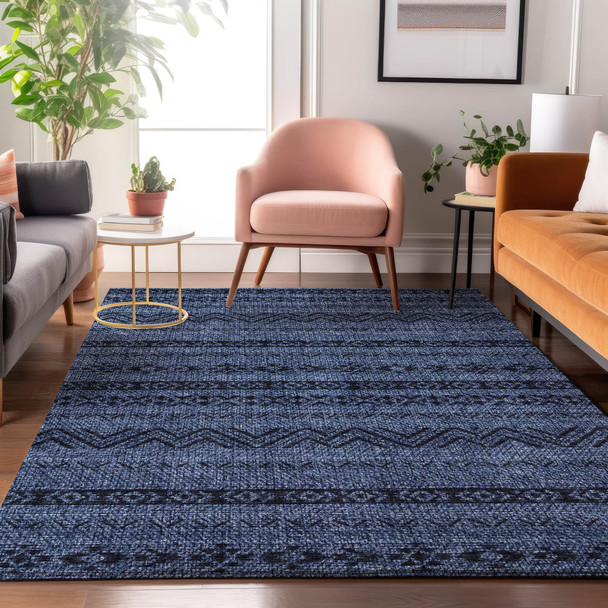 Addison Mayfield AMF803 Navy Rug