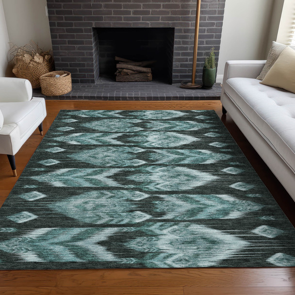 Addison Mayfield AMF812 Teal Rug