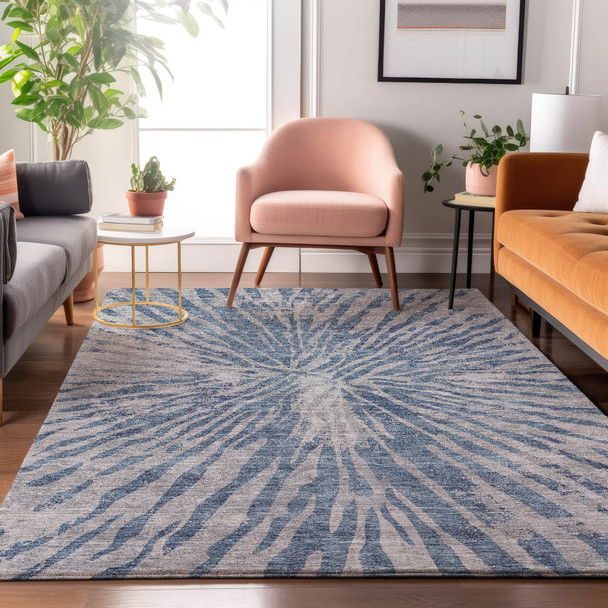 Addison Mayfield AMF818 Blue Rug