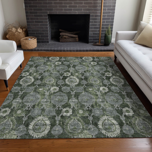 Addison Mayfield AMF821 Olive Rug