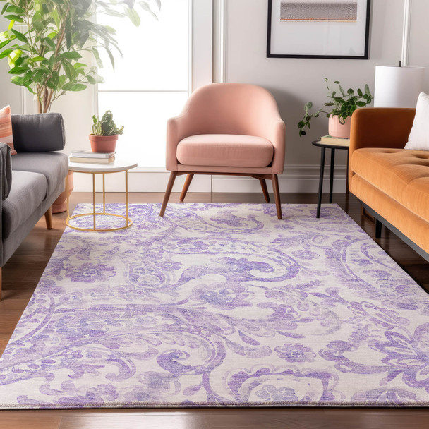 Addison Mayfield AMF835 Lavender Rug