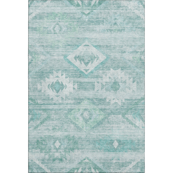 Addison Mayfield AMF837 Aqua Rug