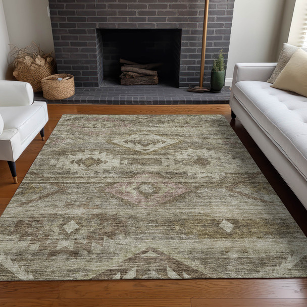 Addison Mayfield AMF837 Brown Rug