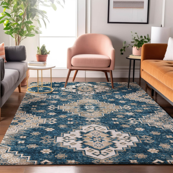 Addison Mayfield AMF846 Navy Rug