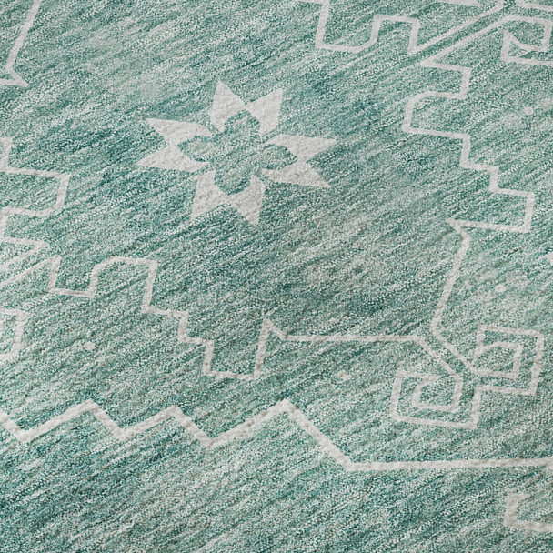 Addison Mayfield AMF847 Aqua Rug