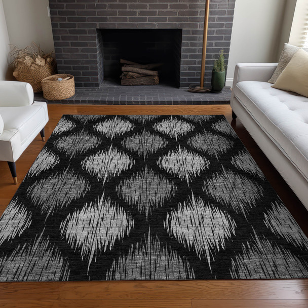 Addison Mayfield AMF848 Black Rug