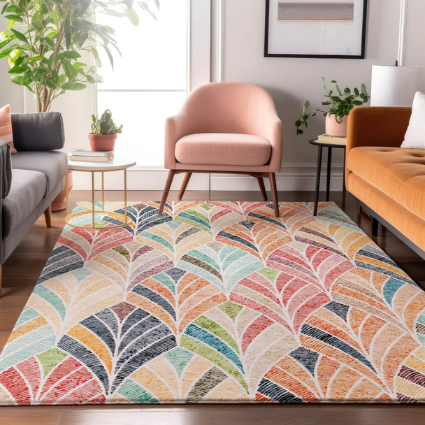 Addison Mayfield AMF851 Orange Rug