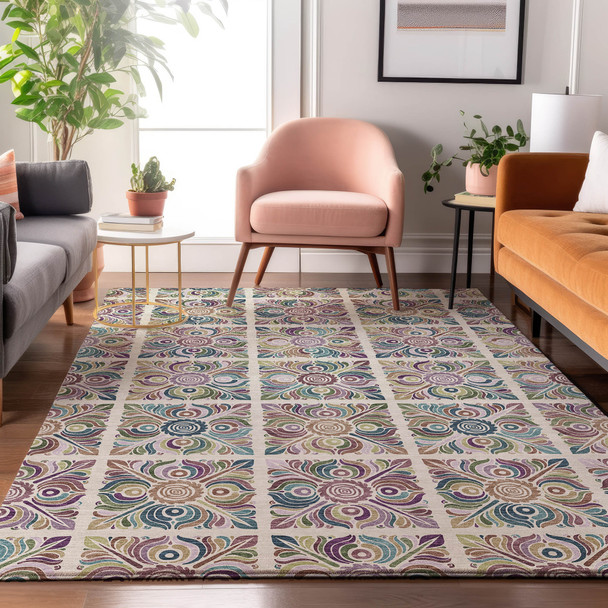Addison Mayfield AMF852 Ivory Rug