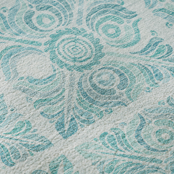 Addison Mayfield AMF854 Turquoise Rug
