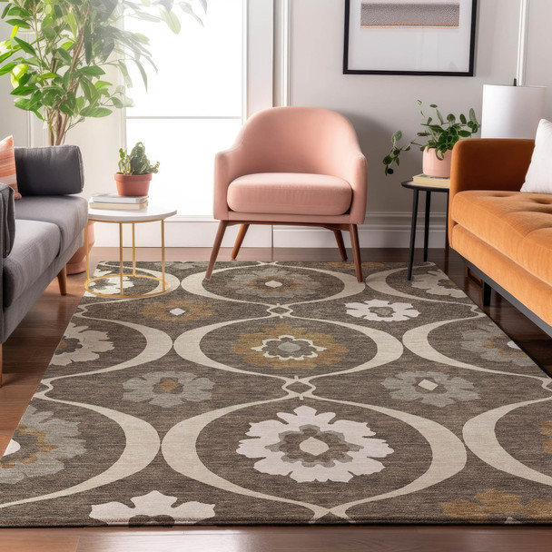 Addison Mayfield AMF858 Brown Rug