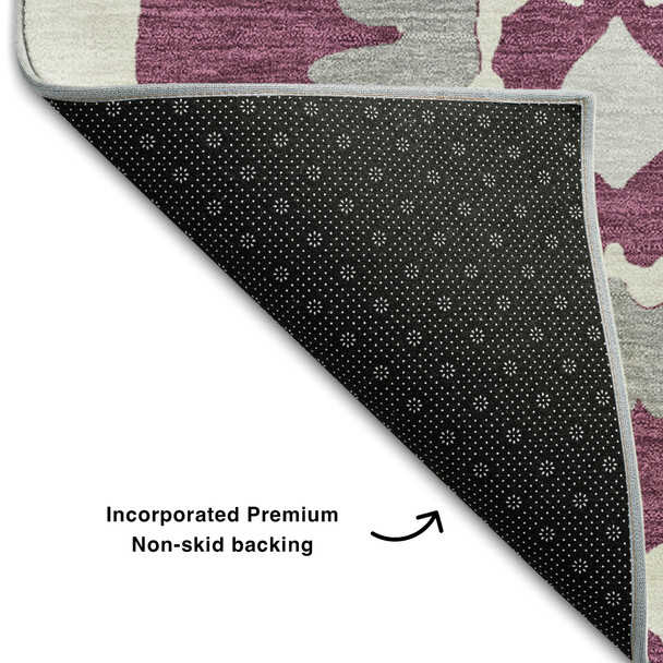 Addison Mayfield AMF858 Eggplant Rug