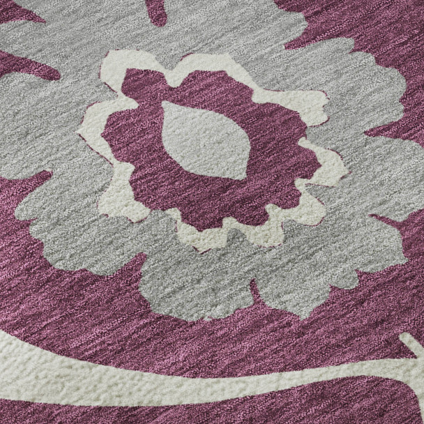 Addison Mayfield AMF858 Eggplant Rug