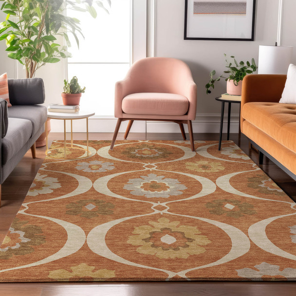Addison Mayfield AMF858 Paprika Rug