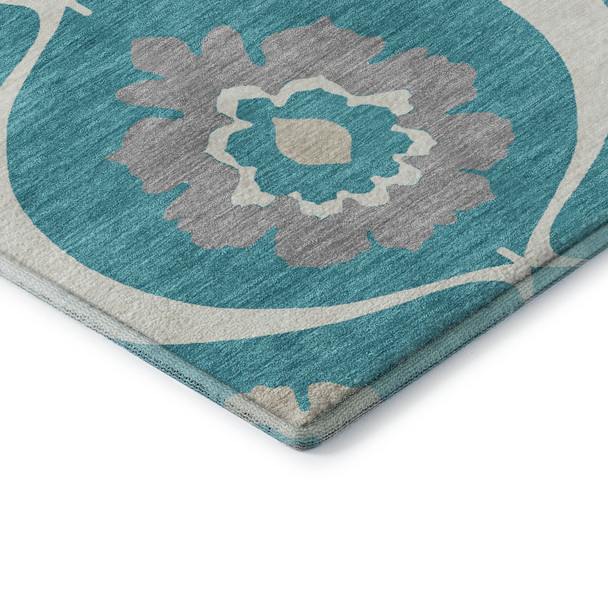 Addison Mayfield AMF858 Teal Rug