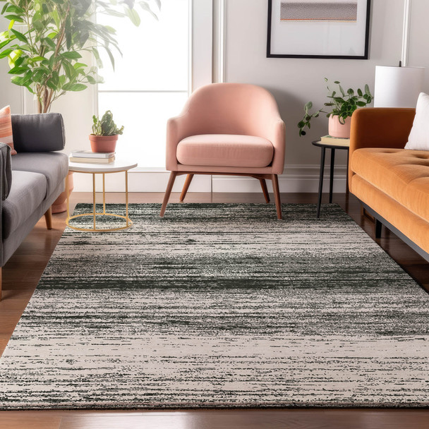 Addison Mayfield AMF859 Black Rug