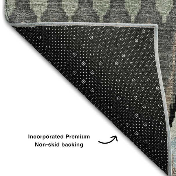 Addison Mayfield AMF860 Black Rug