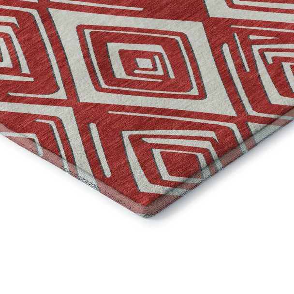 Addison Mayfield AMF862 Red Rug