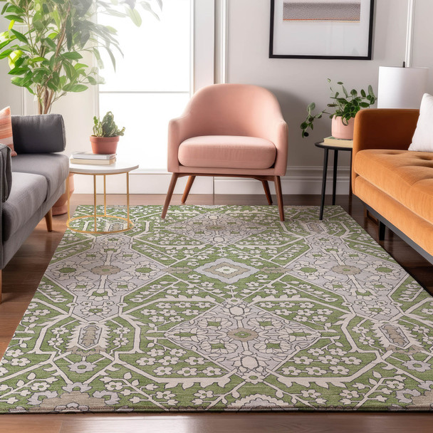 Addison Mayfield AMF863 Aloe Rug
