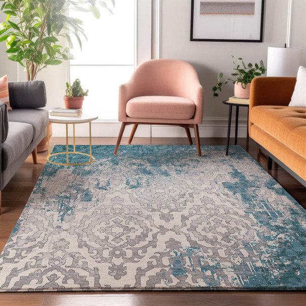 Addison Mayfield AMF864 Teal Rug
