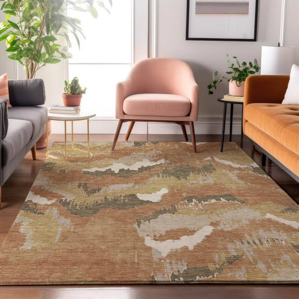 Addison Mayfield AMF865 Copper Rug