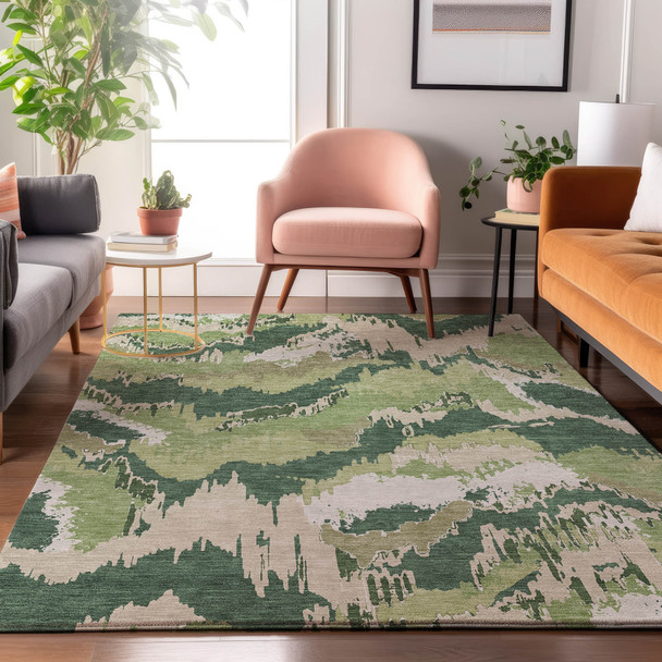 Addison Mayfield AMF865 Green Rug