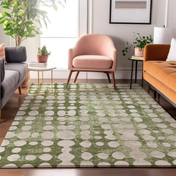 Addison Mayfield AMF869 Aloe Rug