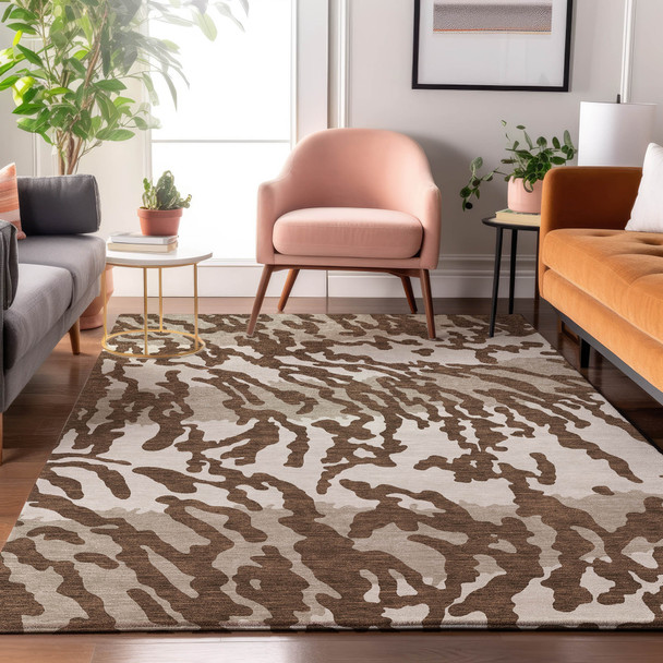 Addison Mayfield AMF873 Chocolate Rug