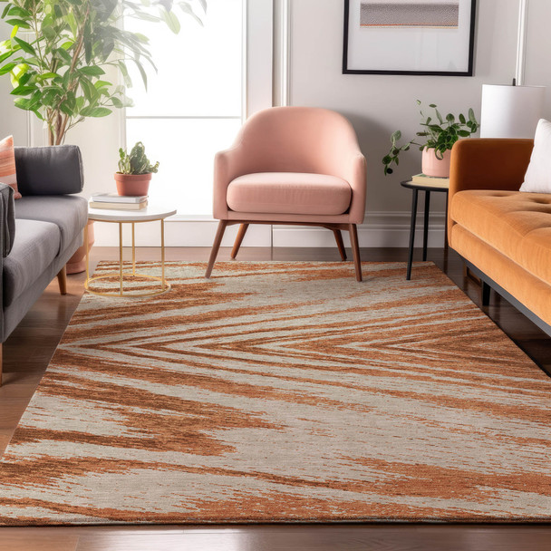 Addison Mayfield AMF876 Paprika Rug
