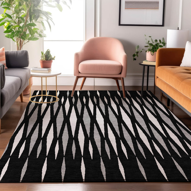 Addison Mayfield AMF881 Black Rug