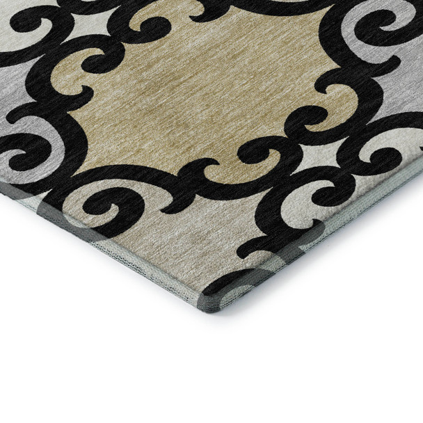 Addison Mayfield AMF883 Black Rug