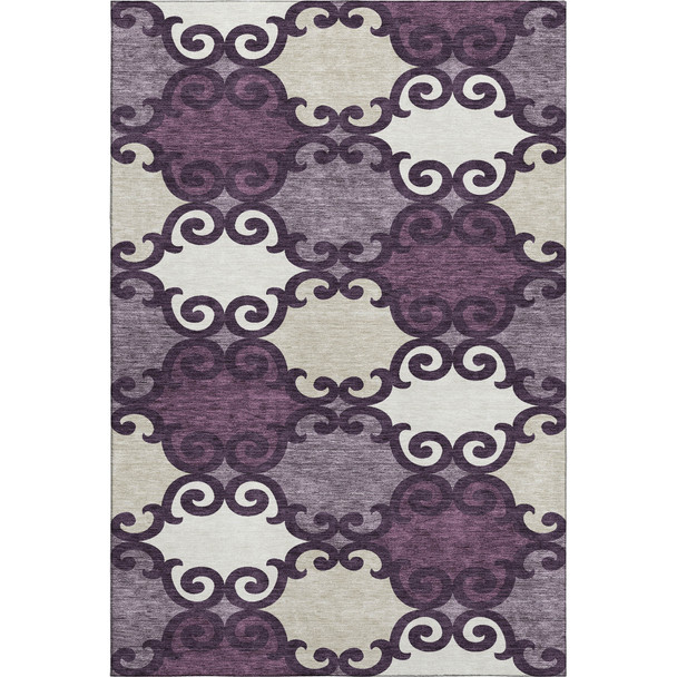 Addison Mayfield AMF883 Eggplant Rug