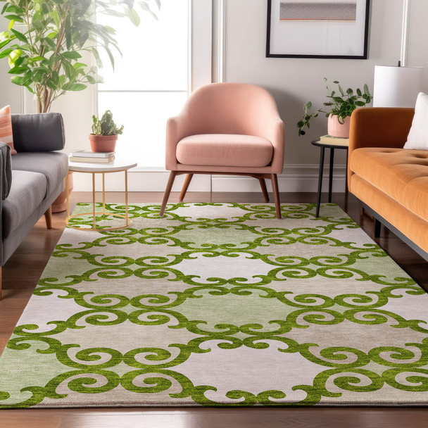 Addison Mayfield AMF883 Lime Rug