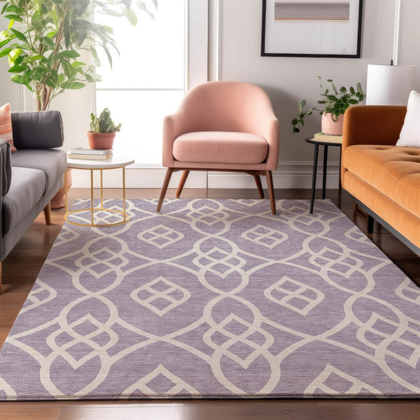 Addison Mayfield AMF884 Lavender Rug