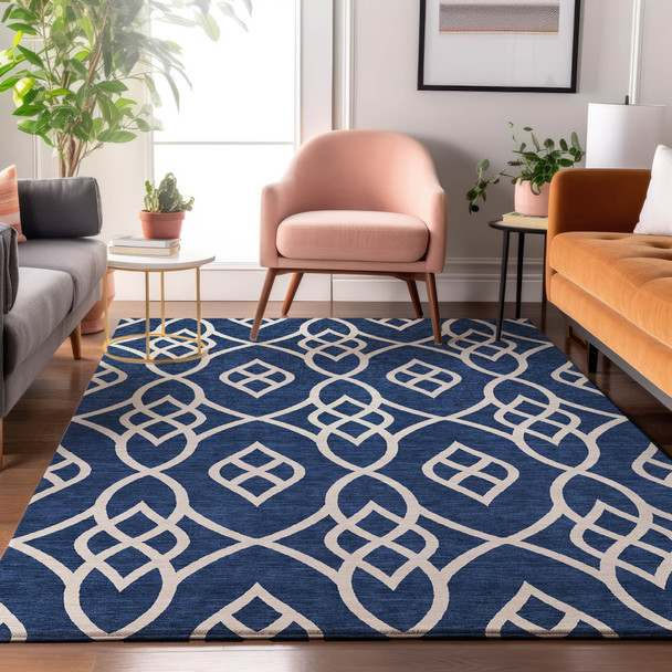 Addison Mayfield AMF884 Navy Rug