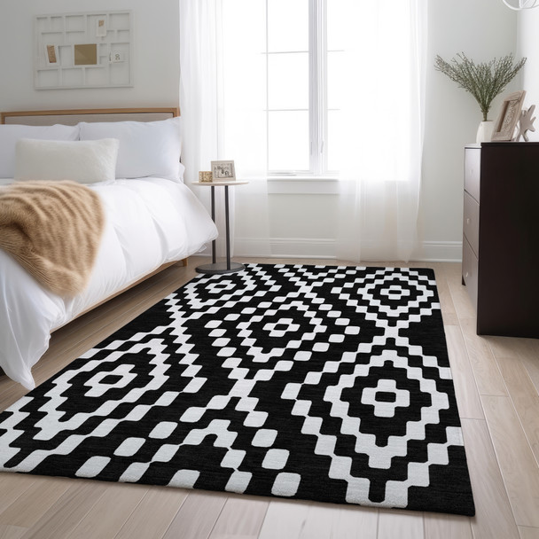 Addison Mayfield AMF891 Black Rug