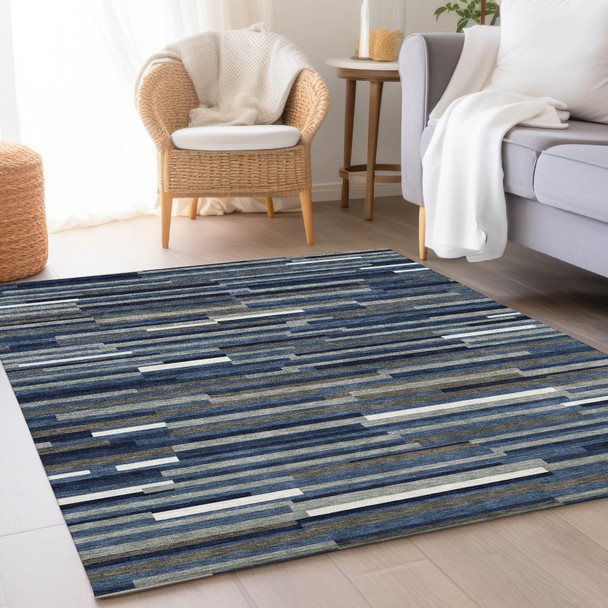 Addison Mayfield AMF894 Navy Rug