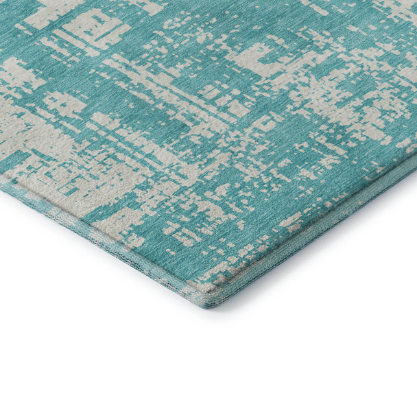 Addison Mayfield AMF895 Aqua Rug