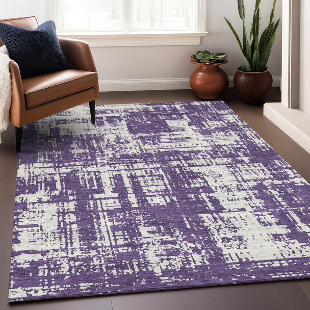 Addison Mayfield AMF895 Purple Rug