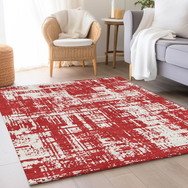 Addison Mayfield AMF895 Red Rug