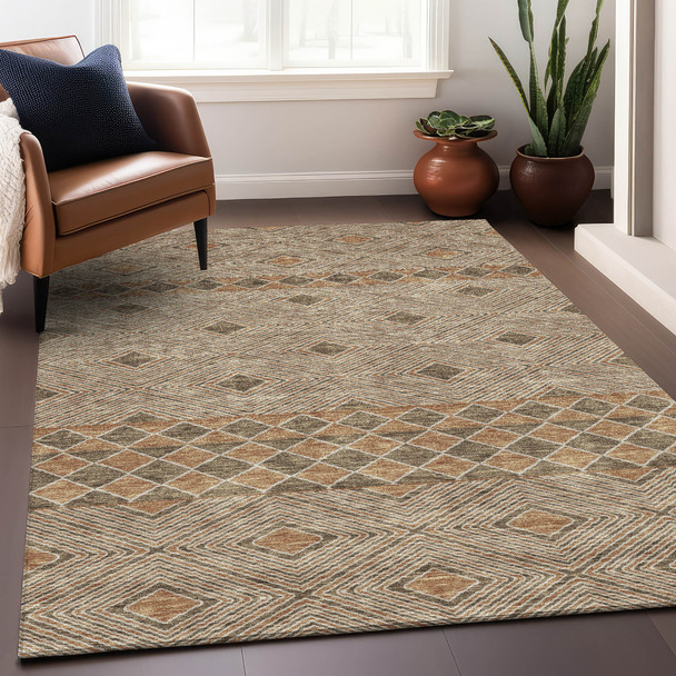 Addison Mayfield AMF898 Brown Rug