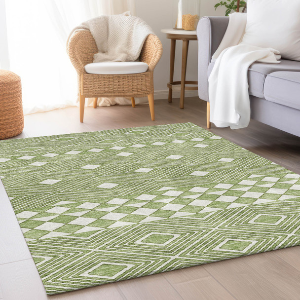 Addison Mayfield AMF898 Green Rug
